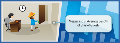 Measuring of Average Length of Stay of Guests